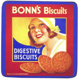 Glasunderlägg Bonn's Biscuits