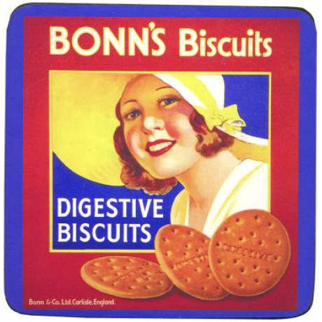 Glasunderlägg Bonn's Biscuits