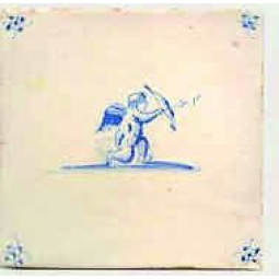 Vykort, Delft Amor