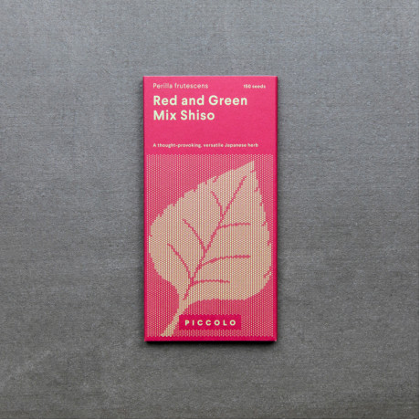 Bladmynta Shiso röd rön mix