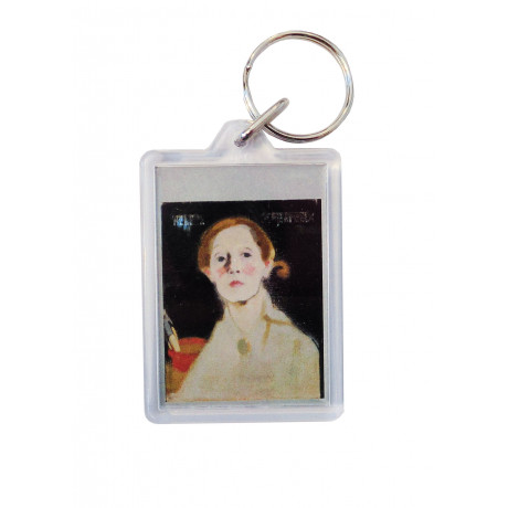 Akryl nyckelring 50x35 mm