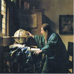 Vykort Vermeer 135x135mm