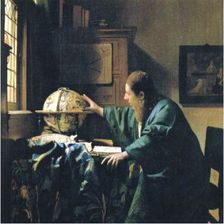 Vykort Vermeer 135x135mm