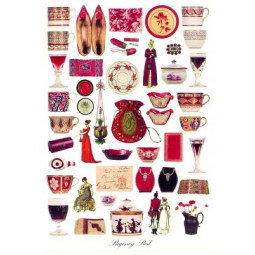 Affisch Regency Red