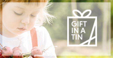 Gift in a tin